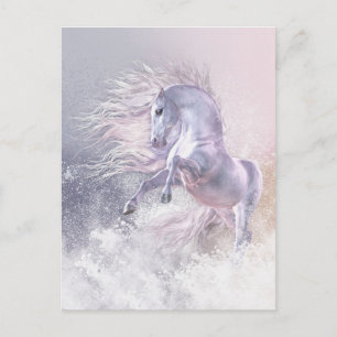 Postal del fantasma de la nieve