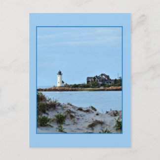 Postal del faro Annisquam