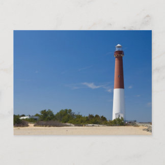 Postal del faro Barnegat