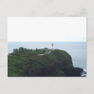 Postal del faro de Kauai