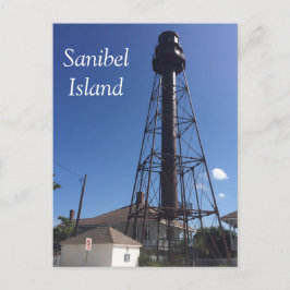 postal del faro de la isla de Sanibel