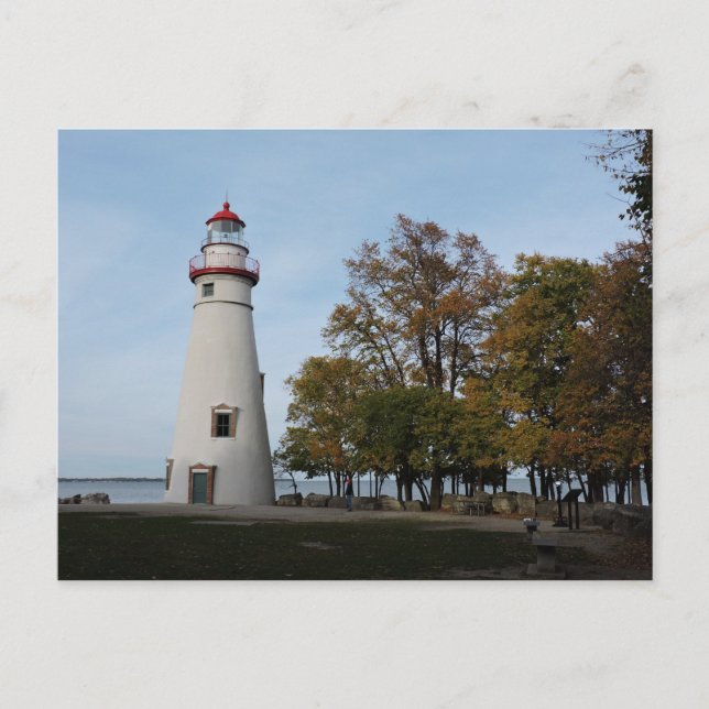Postal del faro de Marblehead (Anverso)