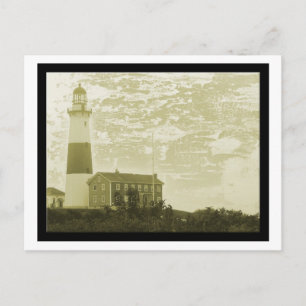 Postal del faro de Montauk