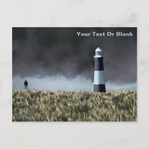 Postal del faro de Spurn Point