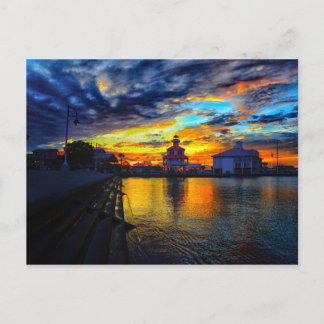 Postal del faro del canal de la nueva cuenca