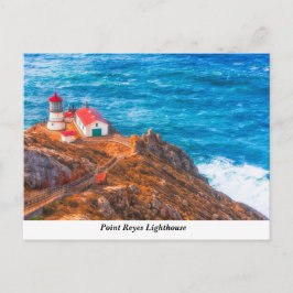 Postal del faro Point Reyes