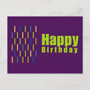 Postal del feliz cumpleaños