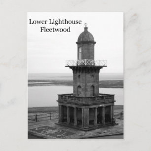 Postal del fleetwood del faro inferior