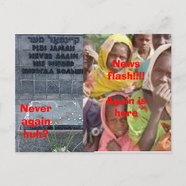 Postal del Genocidio (Anverso)