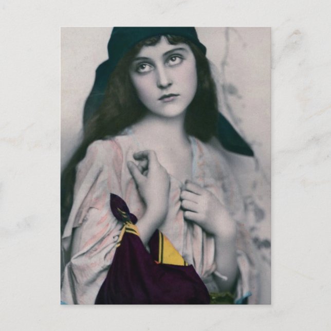 Postal del gitano del Victorian (Anverso)