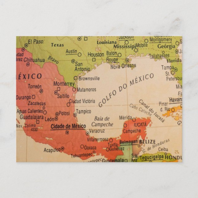 Postal del Golfo de México (Anverso)