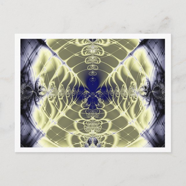 Postal del interno del fractal (Anverso)