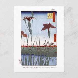 Postal del jardín del iris