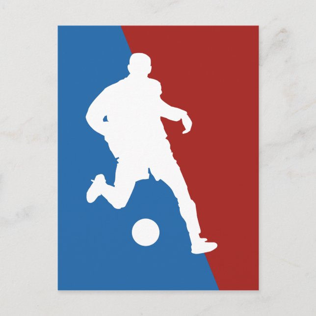 Postal del jugador de fútbol (Anverso)