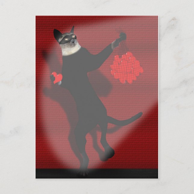 postal del ladrón de corazones (Anverso)