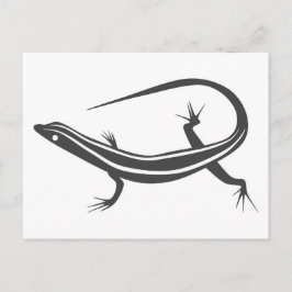 Postal del lagarto de Skink