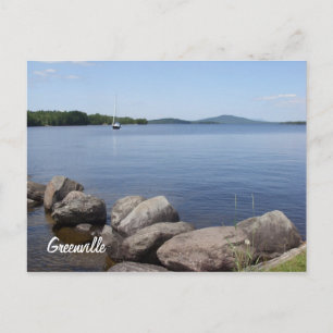 Postal del lago Moosehead