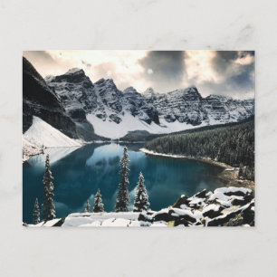 Postal del lago moraine
