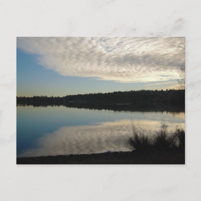 Postal del lago verde (Anverso)