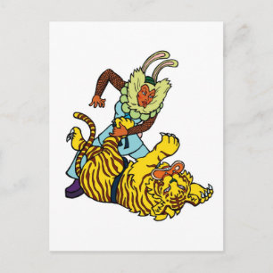 Postal del maestro de Rabiit