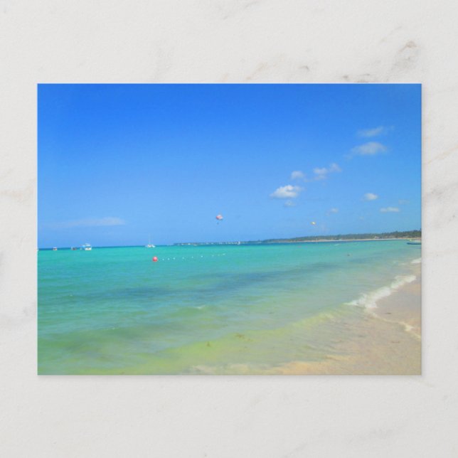 POSTAL DEL MAR DEL CARIBE #6 (Anverso)