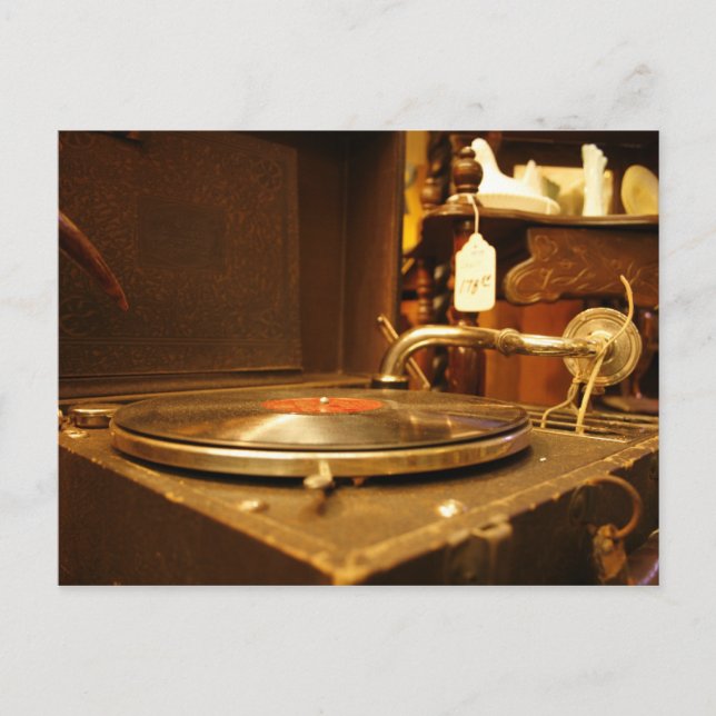 Postal del mercado de pulgas (Anverso)