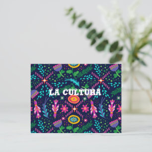 Postal del mes hispano de La Cultura