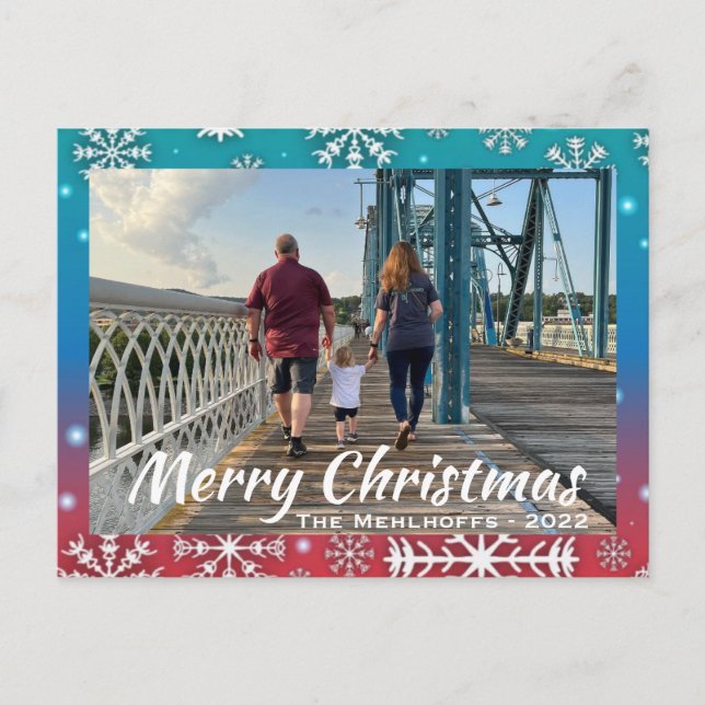 Postal del milagro de los Navidades (Anverso)