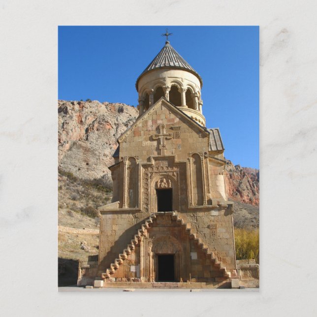 Postal del Monasterio de Noravank (Anverso)