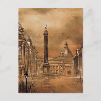 Postal del monumento de los grises