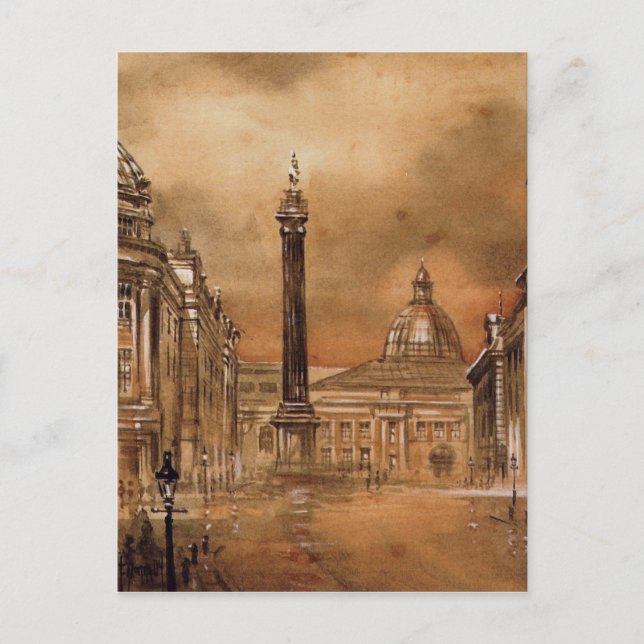 Postal del monumento de los grises (Anverso)