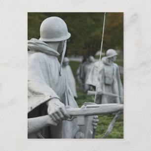 Postal del monumento de los veteranos de Guerra de