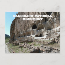 Postal del Monumento Nacional Bandelier