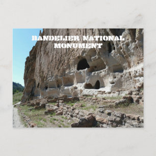Postal del Monumento Nacional Bandelier