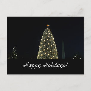 Postal del Monumento Nacional del Árbol y Washingt