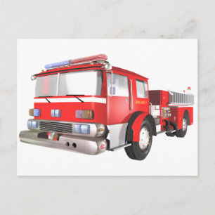 postal del motor de fuego