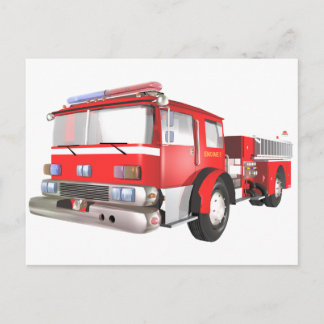 postal del motor de fuego