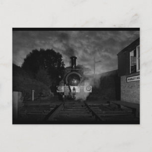 Postal del motor de vapor