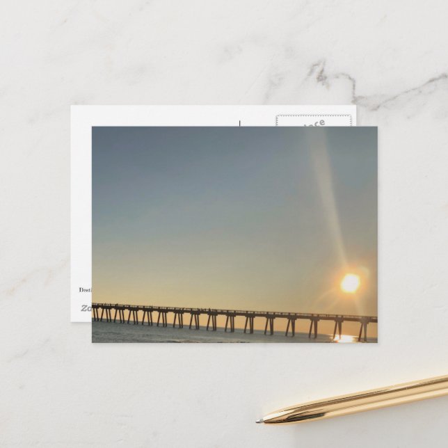 Postal del Muelle (Anverso/Reverso In Situ)