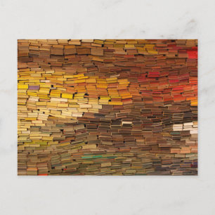 Postal del Muro de los Libros