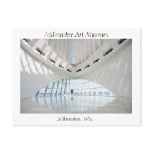 Postal del Museo de Arte Milwaukee