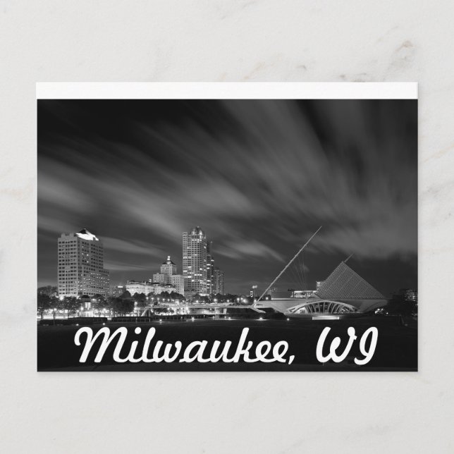 Postal del Museo de Arte Milwaukee (Anverso)