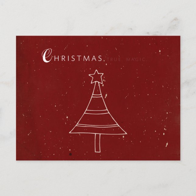 postal del navidad (Anverso)