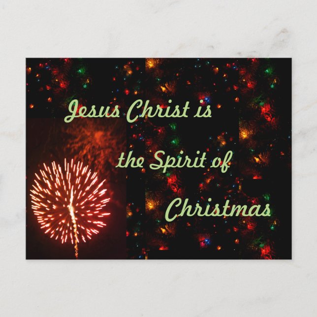 Postal del navidad (Anverso)