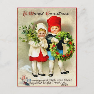 Postal del navidad de Clapsaddle