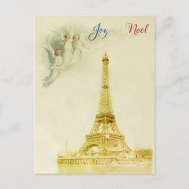 Postal del navidad de Joyeux Noel