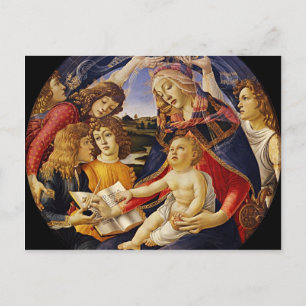 Postal del navidad de Madonna del vintage