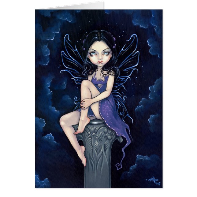 Postal del "Nightshade divino" (Frente)