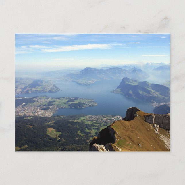 Postal del paisaje de la naturaleza (Anverso)