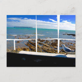 Postal del paisaje del mar